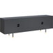 Danbury 72 inch Slate Navy Media Console & Cabinet